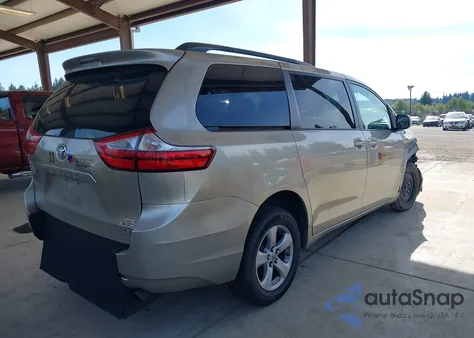 2014 Toyota Sienna Le 8 Passenger from USA, damaged, VIN 5TDKK3DCXES509834